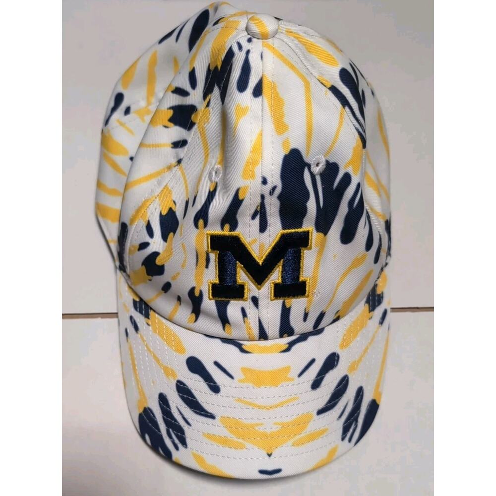 Nike Michigan Wolverine’s Heritage 86 Tie Dye Adjustable Cap Sports Football